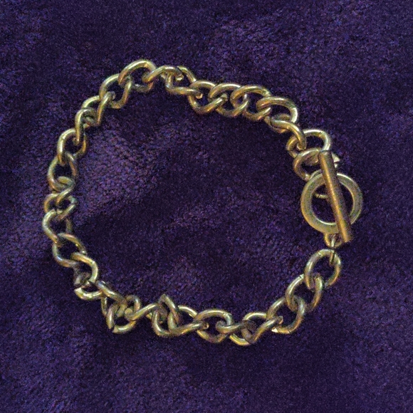 Vintage Jewelry - Vintage Goldtone Toggle bracelet